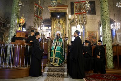 Visit of Patriarch of Bulgaria to the Ecumenical Patriarchate Concluded with the Divine Liturgy at the Church of St. Stephen