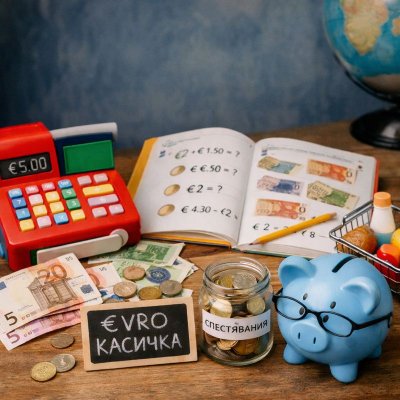 Как децата ще свикнат с еврото - чрез игри, уроци и реални примери