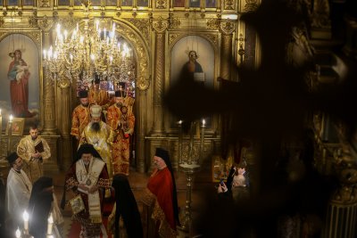 Българският патриарх Даниил и митрополити от Св Синод отслужиха тържествена