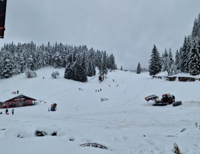 Minus 12 degrees Measured This Morning at Mount Rozhen