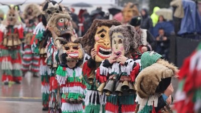 Фестивалът Сурва гостува в София Сурвакари от Пернишко дефилираха в