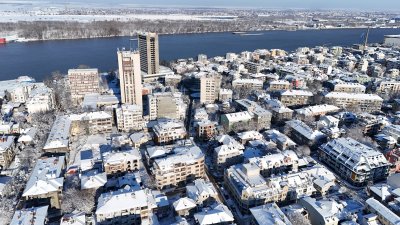 Как може да изглежда зимата в Русе Снимки БТА