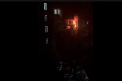 Пожар е възникнал тази вечер около 19 00 ч в