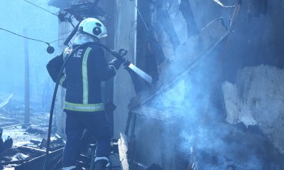 Пожар е избухнал тази нощ в историко географския комплекс Фанагория