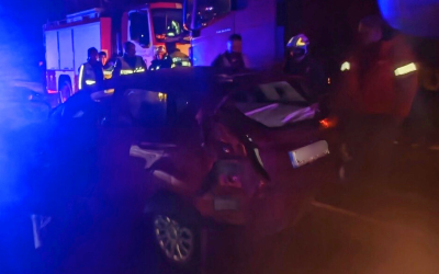 Верижна катастрофа затвори пътя между Симитли и Банско