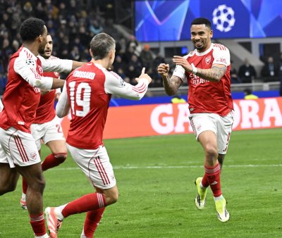 Арсенал си тръгна с три точки от Милано