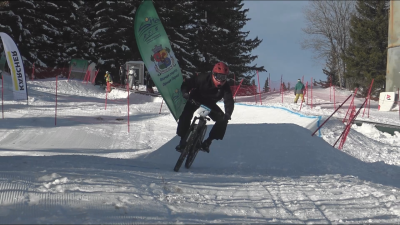 Борислав Спасов спечели трета титла в снежните велодеули на Витоша зимен фест