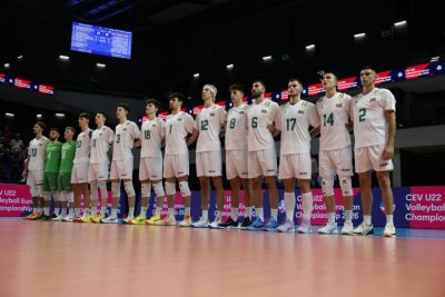 България срещу Франция, Италия и Чехия на европейското по волейбол U22