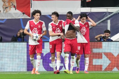 Монако с убедителна победа над Рен във френското първенство