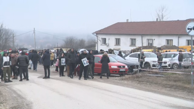 Преди минути протест затвори пътя между Плевен и Луковит край
