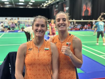 Сестрите Стоеви сред финалистите за Годишните награди на Европейската федерация по бадминтон