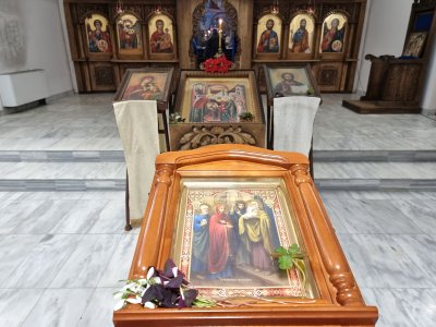 Сретение Господне е Църковният празник отбелязва посрещането на Богомладенеца Иисус