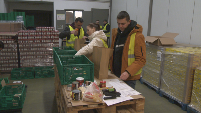 Само за януари: Рекорд по дарения отчитат от Българската хранителна банка