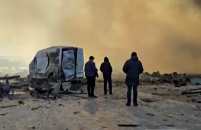 В Донецка област руските сили нанесоха въздушен удар по Славянск