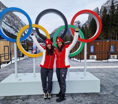Анина Цурбриген е вече в олимпийското село в Кортина д'Ампецо, Алберт Попов тренира в Бормио