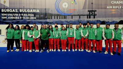 16 стрелци ще се борят за отличията на европейското първенство по спортна стрелба за младежи до 21 г. в Бургас