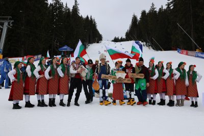 Банско посрещна олимпийския медалист Тервел Замфиров, Малена Замфирова и Александър Кръшняк със специална церемония