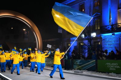 МОК забрани на втори украинец да носи шлем с надпис в подкрепа на страната си
