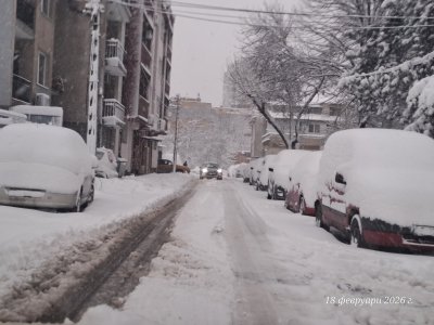Усложнена е зимната обстановка в Русенско