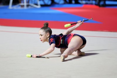 Стилияна Николова спечели контролното състезание на националния отбор по художествена гимнастика жени индивидуално