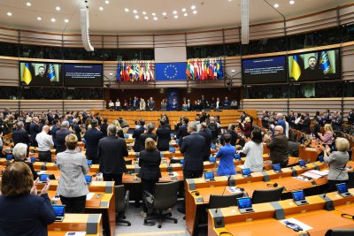 4 години война в Украйна: ЕП и НАТО със специални церемонии за годишнината