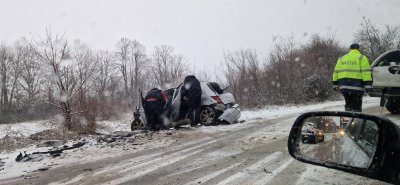 Проблеми по пътищата в Северозападна България заради снега