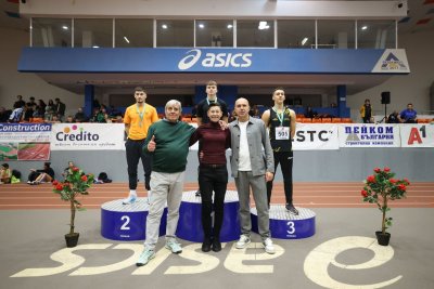 Христо Илиев с нов национален рекорд на 60 м в зала, Божидар Саръбоюков и Александра Начева №1 в тройния скок