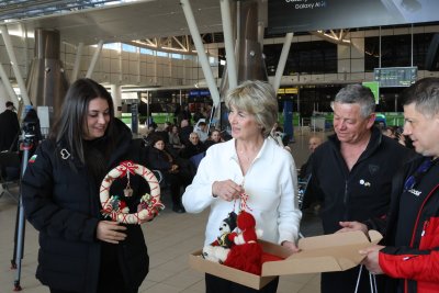 Весела Лечева изпрати участничката нa Паралимпийските игри Стела Янчовичина