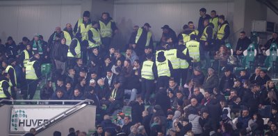 БФС задължи Левски да възстанови щетите на стадиона на Лудогорец