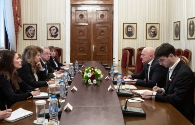 Президентът обсъди с представители на български организации в Молдова развитието на филиала на Русенския университет в Тараклия