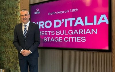 Димитър Илиев присъства на работна среща за домакинството на Джиро д'Италия в България