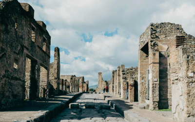 Изложба в Помпей разказва историята на изригването на вулкана Везувий