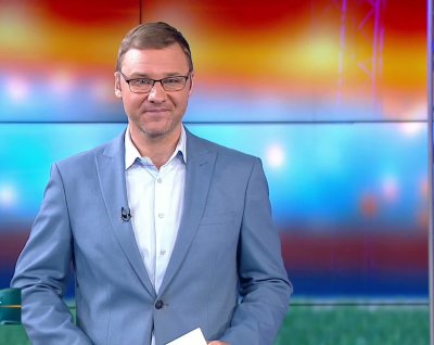 Радостин Кишишев, Стефан Грозданов и Весела Лечева в предаването "Арена спорт"