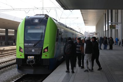 With Wi-Fi, Air Conditioning and Digital Displays - Bulgaria Unveils First New Electric Train as Rail Modernisation Begins