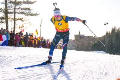 Ерик Перо спечели Световната купа по биатлон, но не успя да си осигури трофея в спринта след трето място в Осло