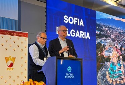Общото събрание на Тенис Европа ще се проведе в България през 2027 г.