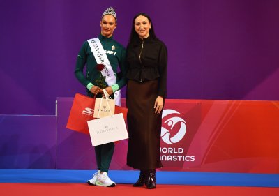 Хана Пана Виснер стана кралицата на Световната купа по художествена гимнастика в София