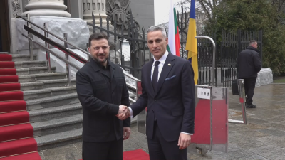 Andrey Gyurov and Volodymyr Zelenskyy Signed a 10-Year Security Agreement between Bulgaria and Ukraine in Kyiv