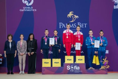 Девойките на България със злато на турнира по художествена гимнастика &bdquo;София Къп&ldquo;