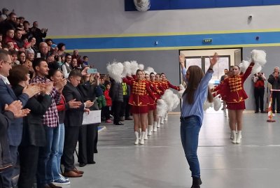 Посрещане на бронзовата олимпийска медалистка Лора Христова в Троян (ГАЛЕРИЯ)