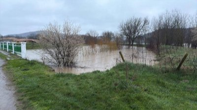 Homes of 20 Families Have Become Inaccessible after the Cherni Lom River Overflowed Its Banks