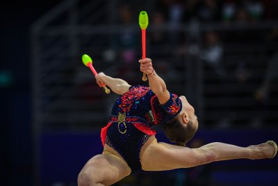 Световна купа по художествена гимнастика в София - Ева Брезалиева и Стилияна Николова (ГАЛЕРИЯ)