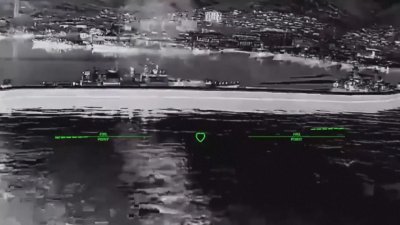 Киев порази руски военен кораб в Новоросийск