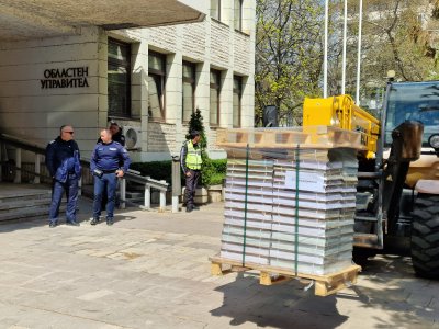 В област Пловдив доставиха бюлетините за вота на 19 април