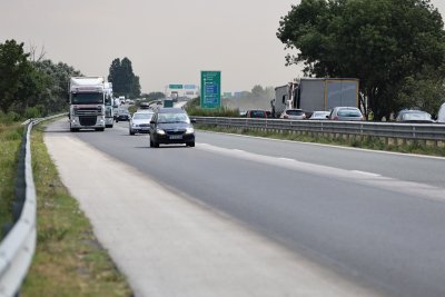 За Великден: От утре възстановяват движението към Бургас в ремонтиран участък на АМ "Тракия"