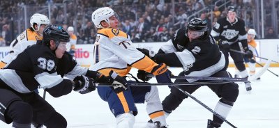 Лос Анджелис се наложи трудно над Нешвил в НХЛ