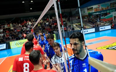 НВЛ за мъже: ЦСКА - Левски (ГАЛЕРИЯ)