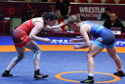 Европейско първенство по борба: Първи ден при жените (ГАЛЕРИЯ)