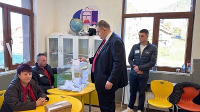 MRF Leader Delyan Peevski Commenting at the Polls: I Chose the State of the People