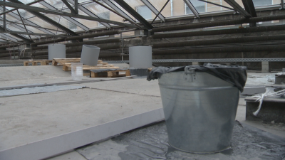 Течове и разрушения в сградата на Националната библиотека, причината - липса на пари